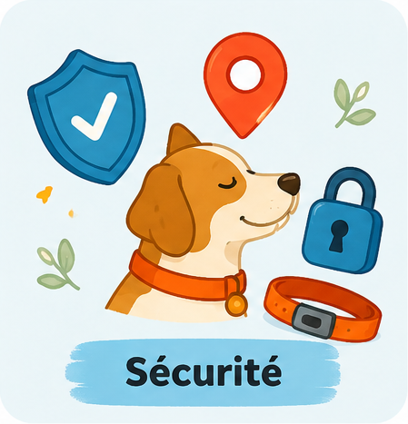 Illustration de la catégorie sécurité chien