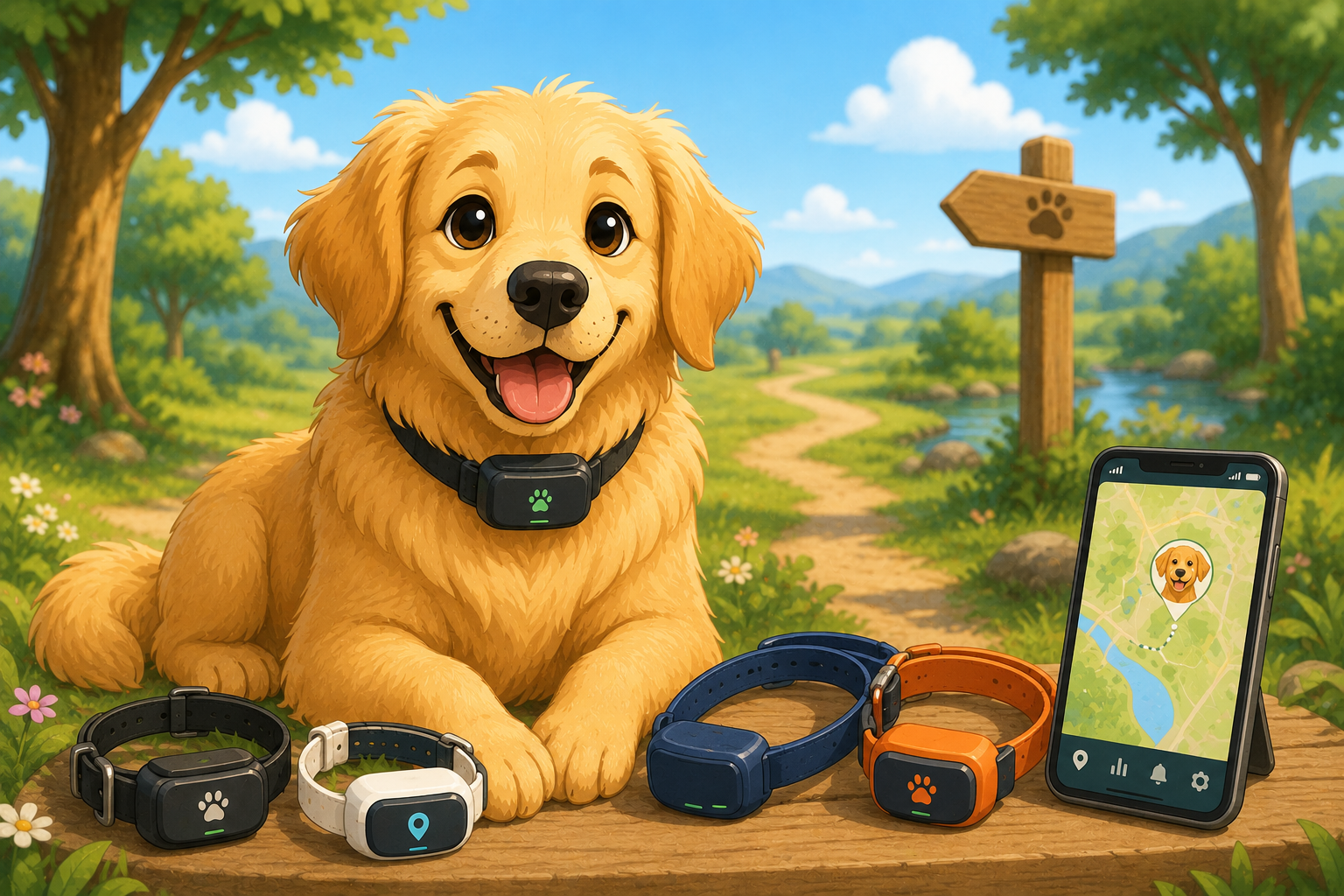 Illustration pour Les meilleurs colliers GPS pour chien