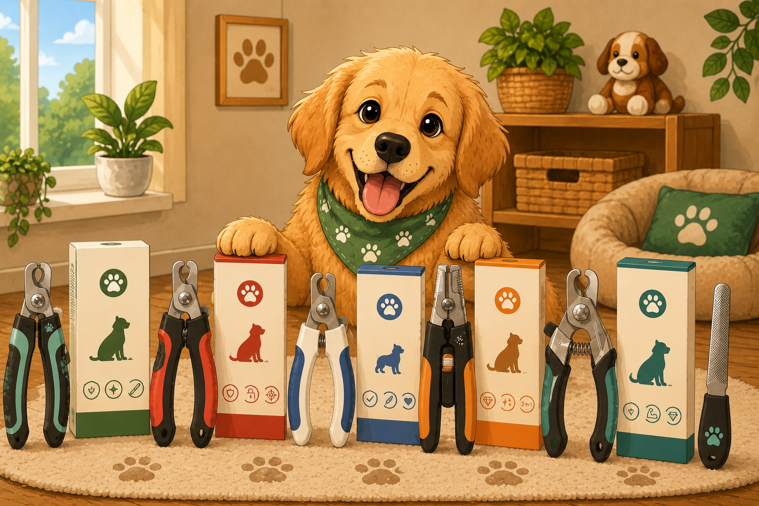 Illustration pour Les meilleurs coupe-griffes pour chien