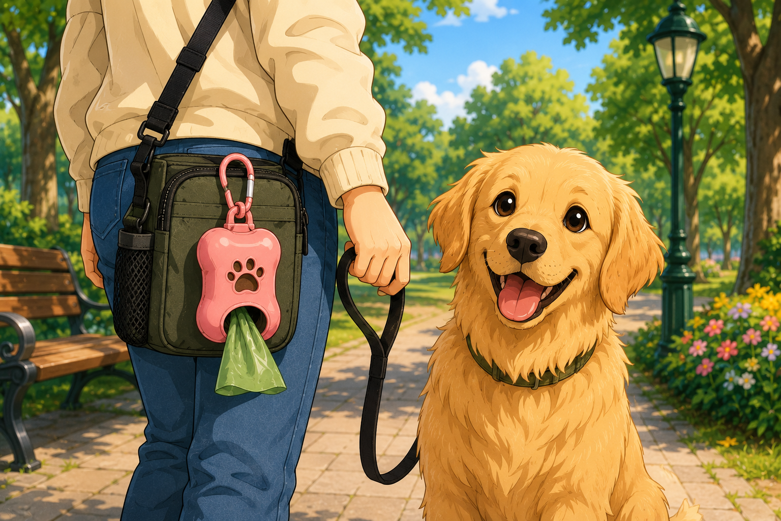 Illustration pour Les meilleurs distributeurs de sacs à crottes pour chien