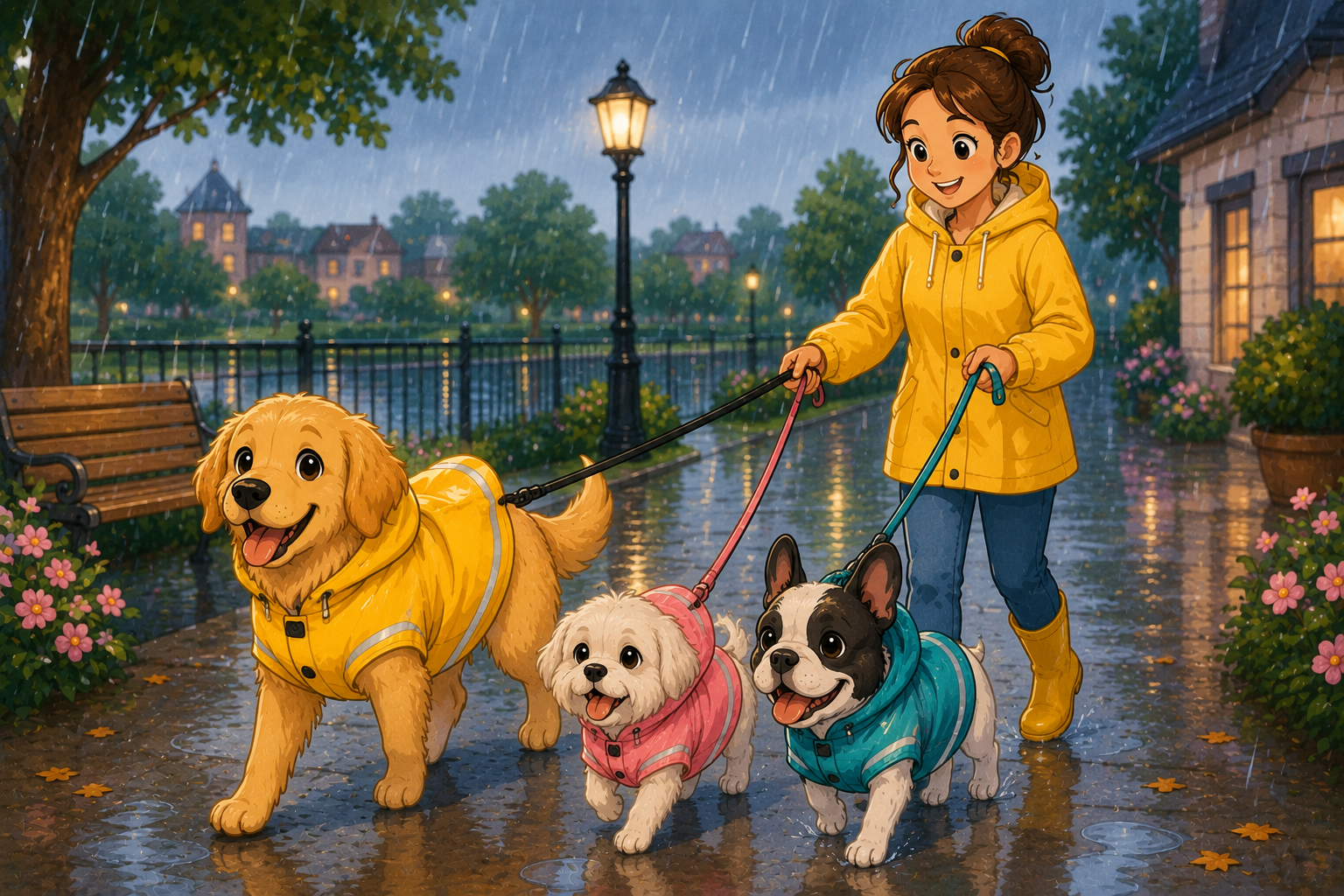 Illustration pour Les meilleurs imperméables pour chien