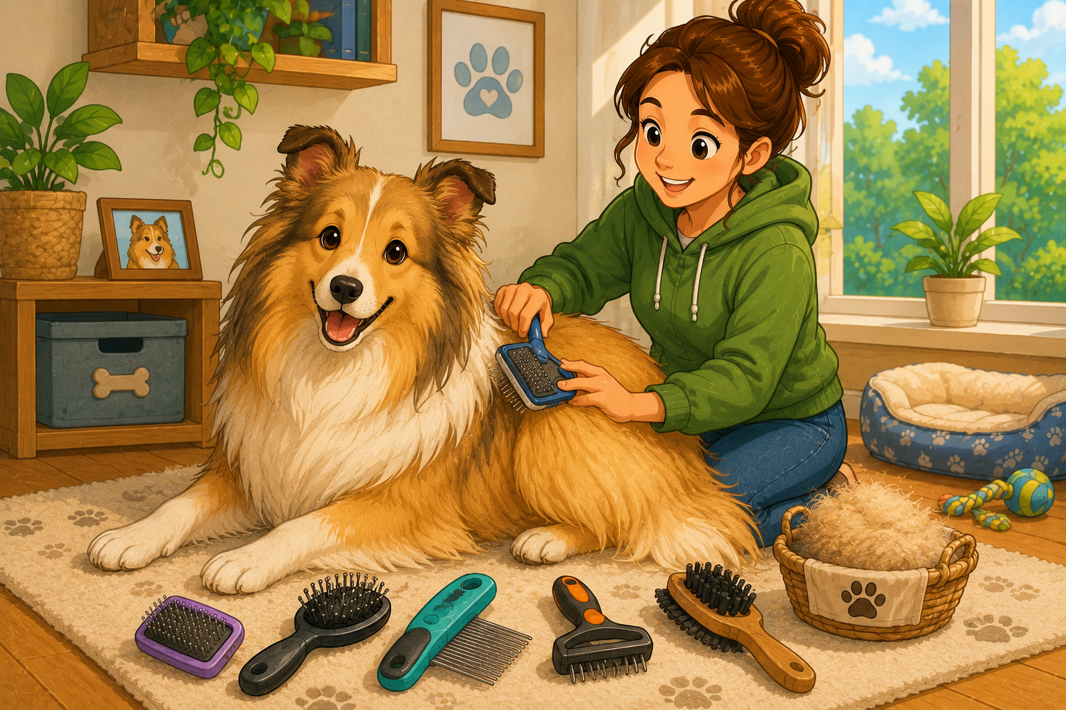 Illustration pour Les meilleurs kits de toilettage à domicile pour chien